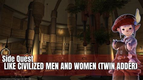 ffxiv like civilized men and women